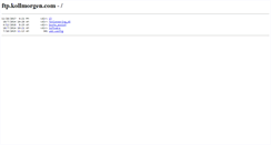 Desktop Screenshot of ftp.kollmorgen.com